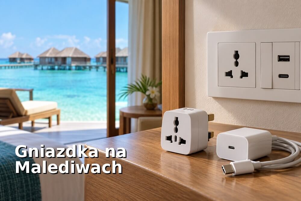 Gniazdka na Malediwach – czy potrzebny jest adapter?
