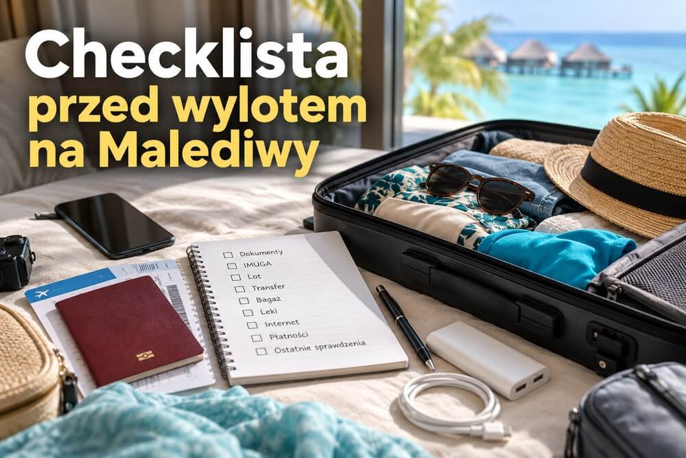 Checklista przed wylotem na Malediwy – co sprawdzić i zrobić?