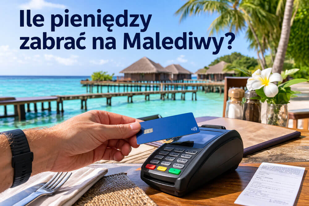 Ile pieniędzy zabrać na Malediwy? Gotówka i budżet na wydatki na miejscu