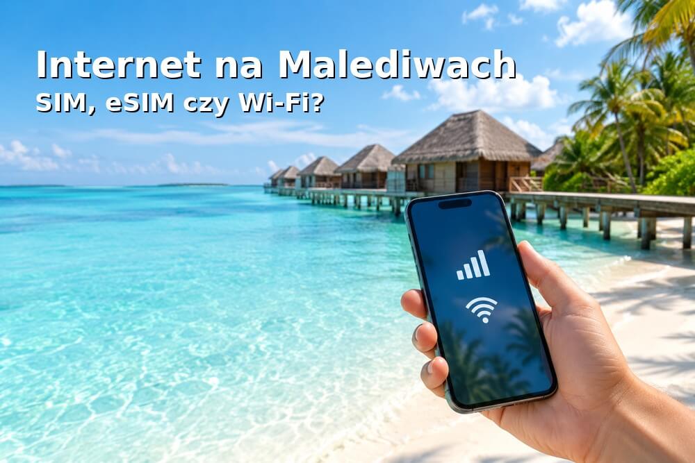 Internet na Malediwach – SIM, eSIM czy Wi-Fi?